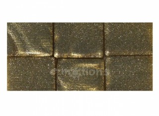 Metalická akryl.mozaika 1x1cm- šampaňská zlatá
