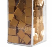 Zrcadlová mozaika zlatá 15x10mm, 180g