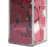 Zrcadlová mozaika červená 15x10mm, 180g