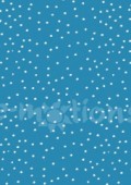 Filc s potiskem 15x21 - Modrý s bílými puntíky