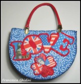 Filc s potiskem 15x21 - LOVE
