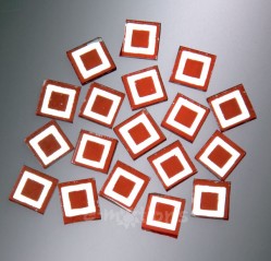 MATTRIX mozaika čtverec - červená