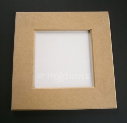 Rámeček MDF na 1/4 velkého ubrousku, š. 4cm