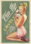 Filc s potiskem 15x21 - Pin-Up 