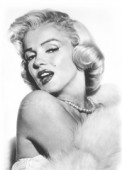 Découp. papír rýžový A4 - Marylin