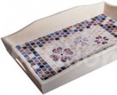 Skleněná mozaika Soft 10x10mm, 500g -mix barev