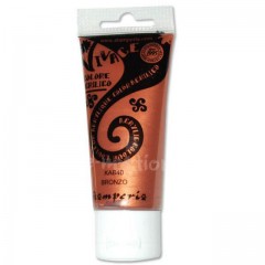 Akrylová barva VIVACE 60ml - metalická bronzová