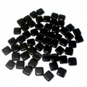 Mozaika skleněná 8x8mm - ČERNÁ neprůhledná