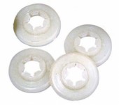 Medvědí oči s pojistkou - hnědé 12mm, 1pár/ 25párů