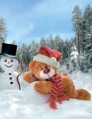 Medvěd DIEGO 35cm - stačí vycpat a zašít!
