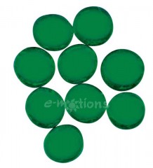 Mozaikové kameny skleněné - zelené